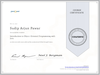 Advanced Java Programming Certification